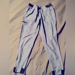 Heather Blue Jogger Scrubs